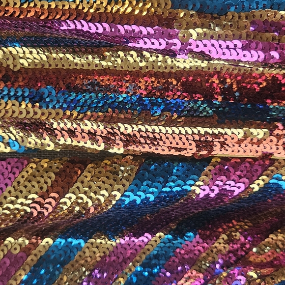 Svetlana Sequin Maxi Dress with Cutouts NWT - Picture 6 of 6